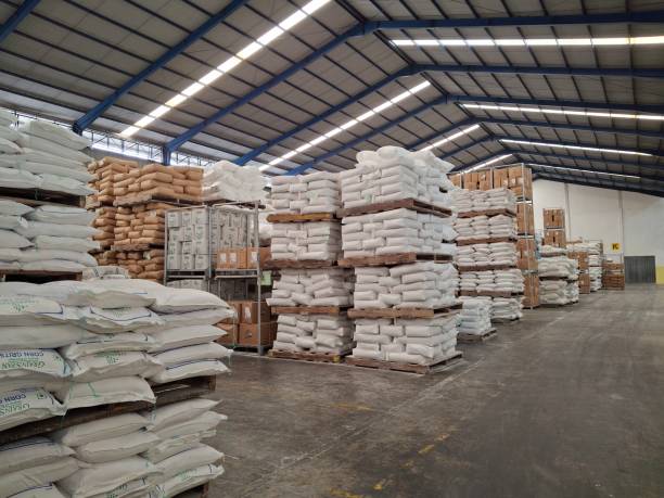 Fertilizer warehouse storage