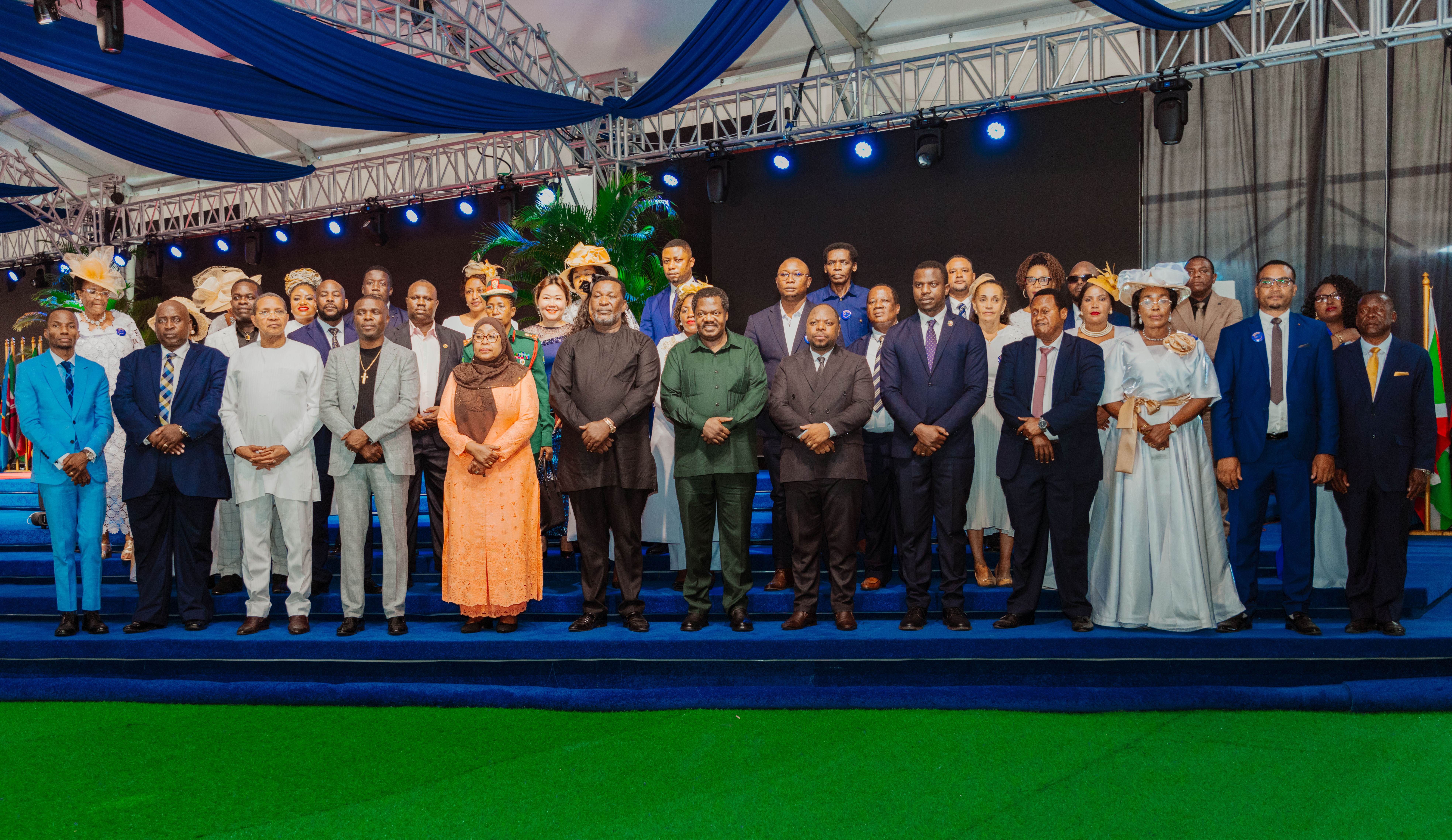 President Samia Suluhu Hassan at Arise and Shine Ministry project opening ceremony